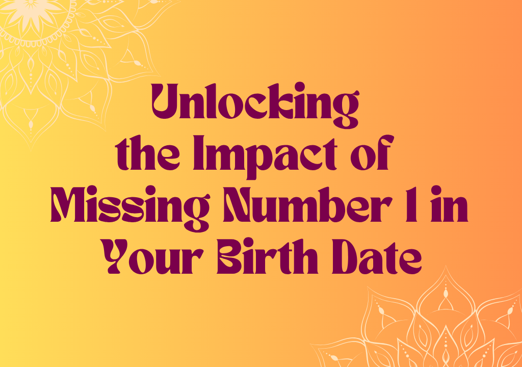 Unlocking the Impact of Missing Number 1 – Blog Post Featured Image with Rangoli Background